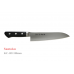 Faca Santoku Kanetsune aço AUS-10 Inox cabo em Plywood